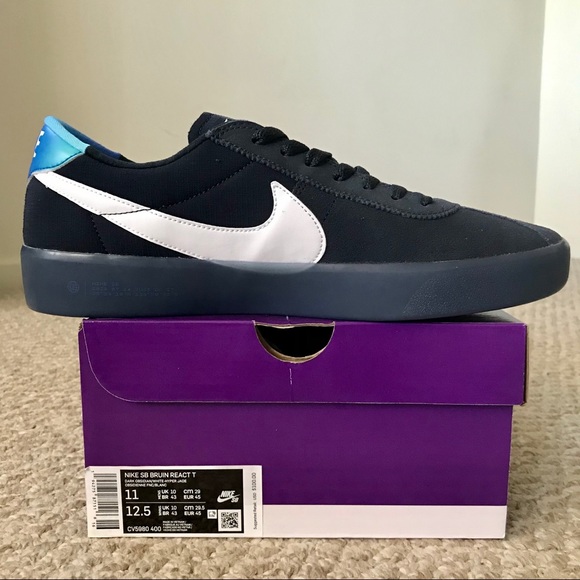Nike SB Bruin React T Dark Obsidian Hyper Jade - Picture 9 of 10